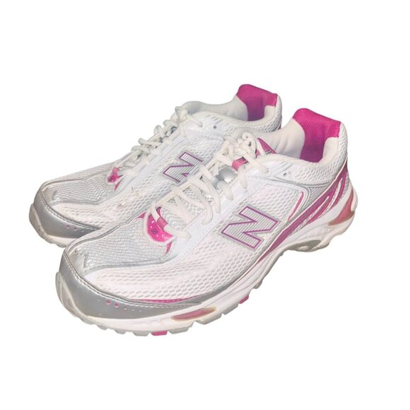New Balance Womens Cushioned Orthodeic Running Shoes WR509WSP Size 9 White Pink - Picture 1 of 13